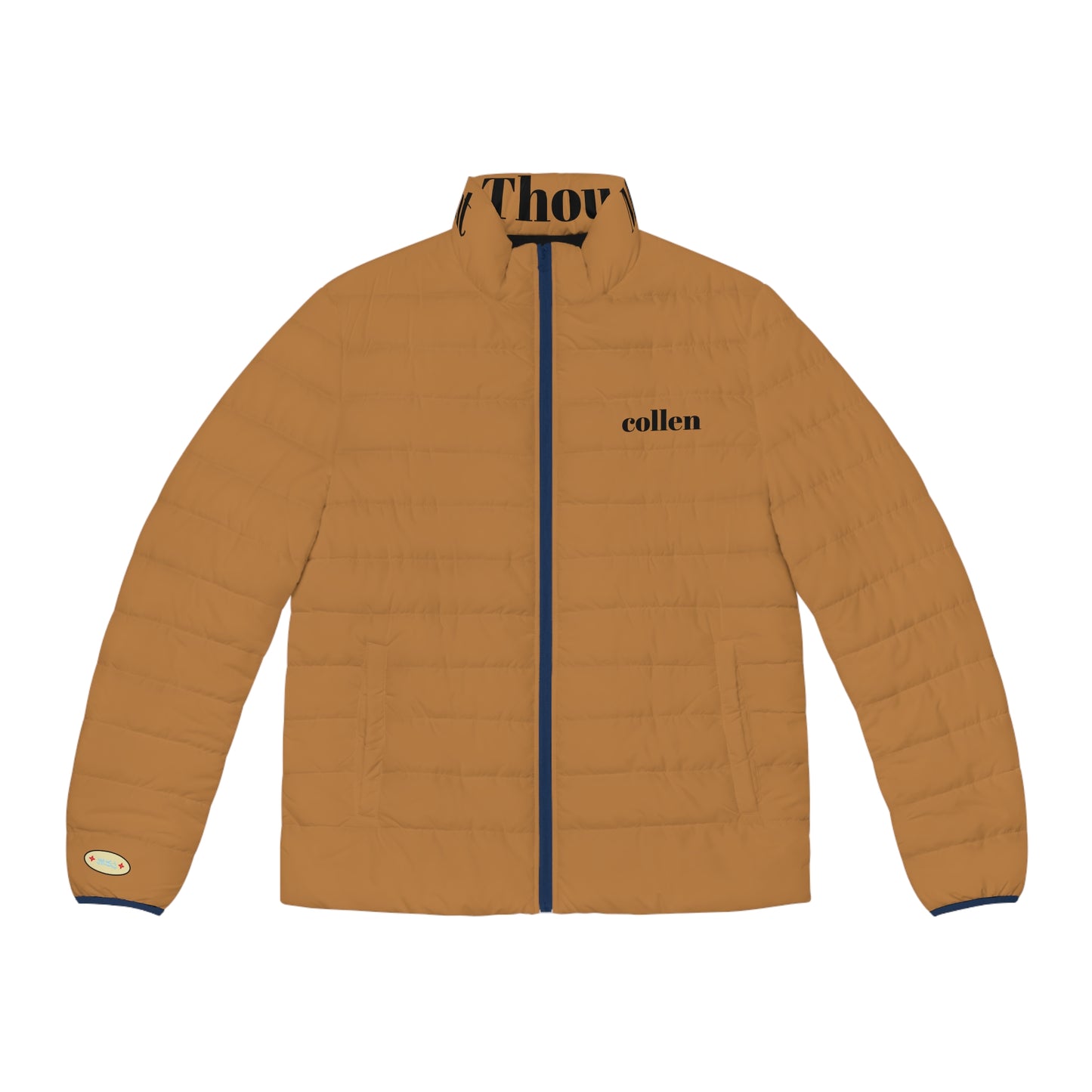 Puffer Jacket Upgrade Stand-Up Collar Quilted Lining Lightweight Soft Touch