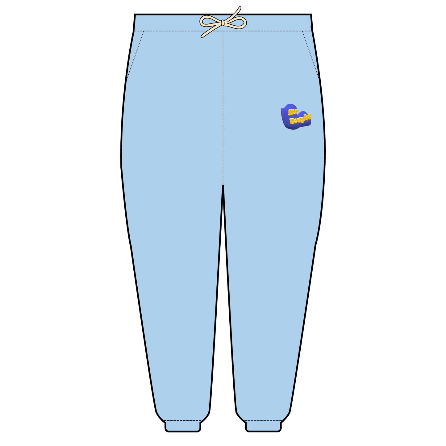 Unisex Garment-Dyed Lightweight Fleece Sweatpants
